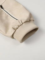 Men's Zip Up Long Sleeve Jacket - Men's jackets by Trendsi | Available at Handbags Specialist Headquarter