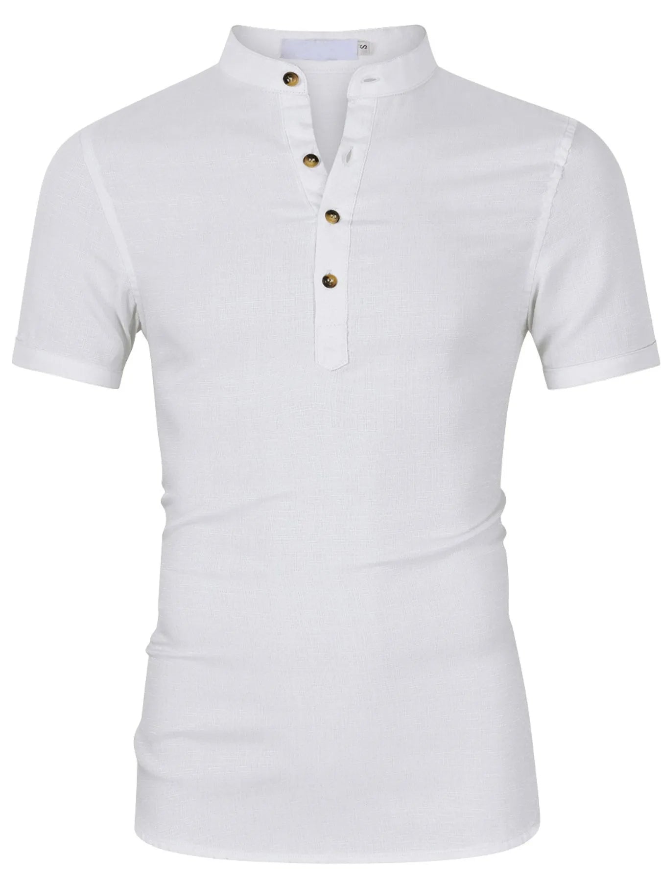 Men's Collar Neck Short Sleeve Polo Shirt - Men's Polo shirt by Trendsi | Available at Handbags Specialist Headquarter