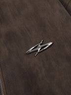 Men's Zip Up Long Sleeve Jacket - Men's jackets by Trendsi | Available at Handbags Specialist Headquarter