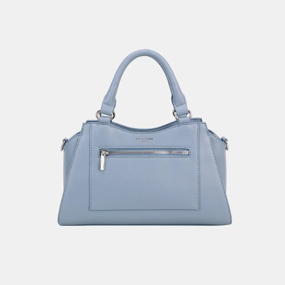 David Jones PU Leather Handbag - Tote Bag by Trendsi | Available at Handbags Specialist Headquarter
