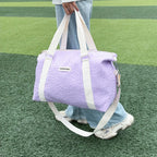 Textured Nylon Travel Bag - travel-bag by Trendsi | Available at Handbags Specialist Headquarter