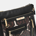 Nicole Lee USA Geometric Pattern Crossbody Bag - Wallet by Trendsi | Available at Handbags Specialist Headquarter