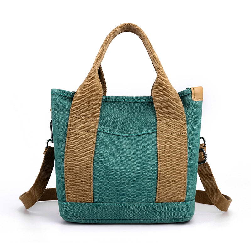 Korean Style Large Capacity Canvas Commute Bag