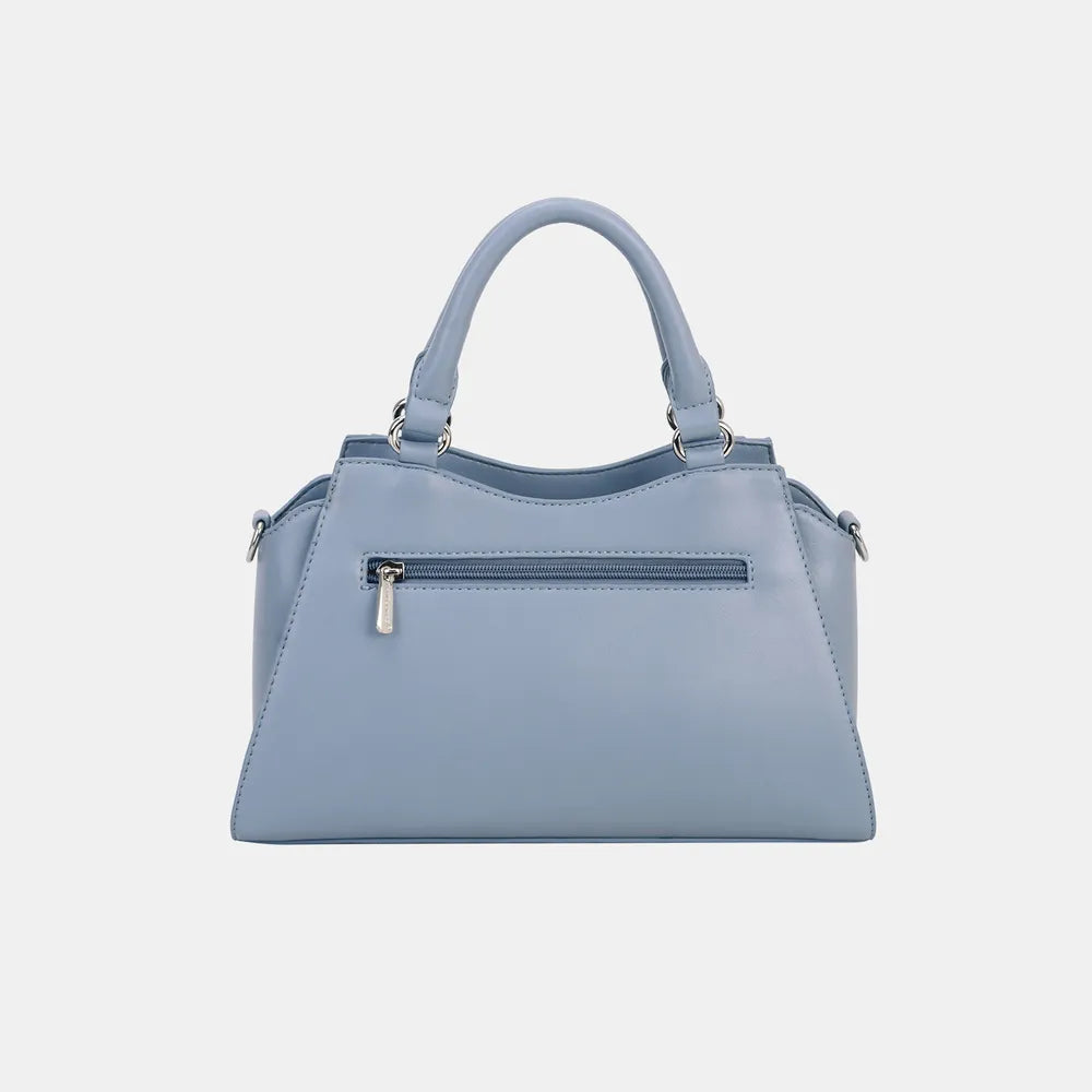 David Jones PU Leather Handbag - Tote Bag by Trendsi | Available at Handbags Specialist Headquarter
