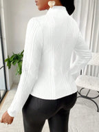 Textured Button Up Long Sleeve Jacket - Tops by Trendsi | Available at Handbags Specialist Headquarter