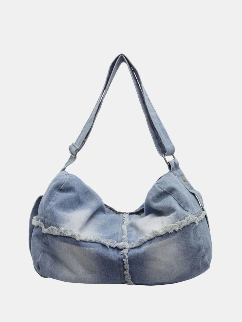 Raw Hem Gradient Crossbody Bag - Handbags by Trendsi | Available at Handbags Specialist Headquarter