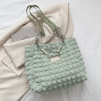 Cloud Puffy Polyester Tote Bag - Tote Bag by Trendsi | Available at Handbags Specialist Headquarter