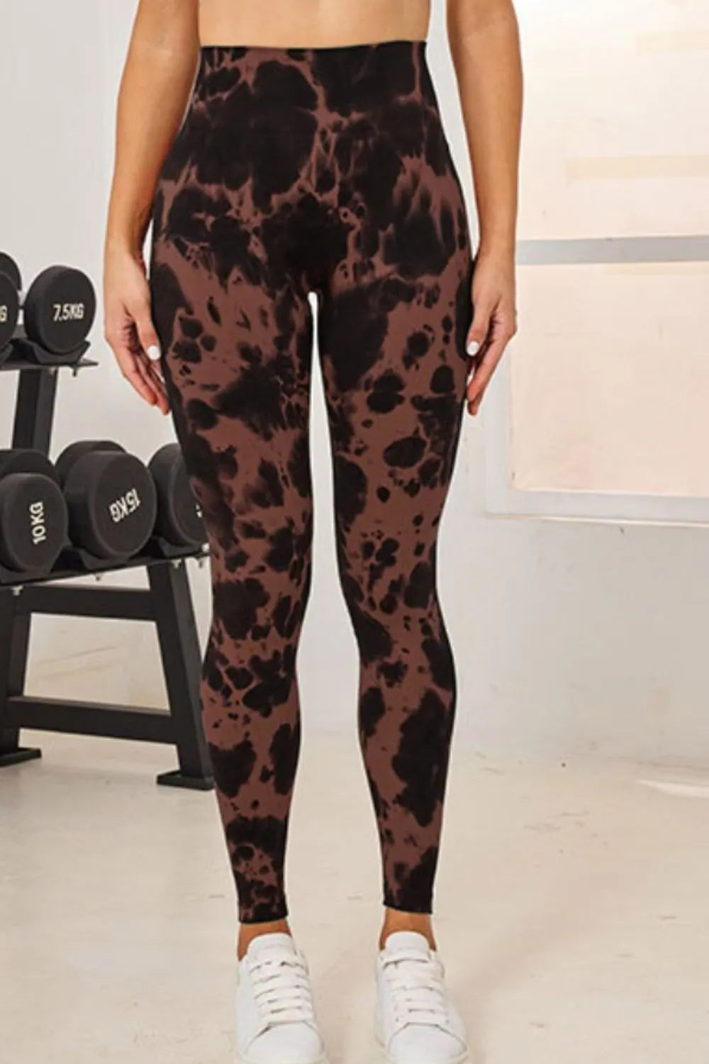 Tie-Dye High Waist Active Leggings - Leggings by Trendsi | Available at Handbags Specialist Headquarter
