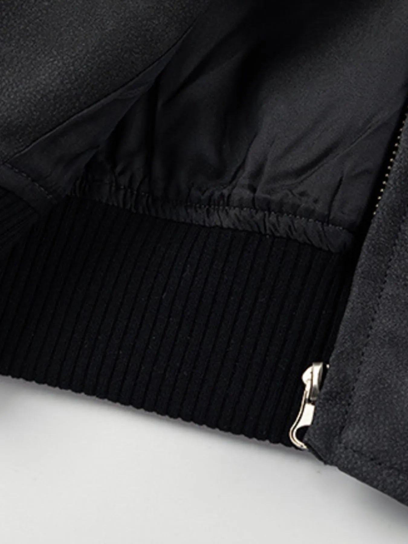 Men's Zip Up Letter Graphic Bomber Jacket - Men's jackets by Trendsi | Available at Handbags Specialist Headquarter