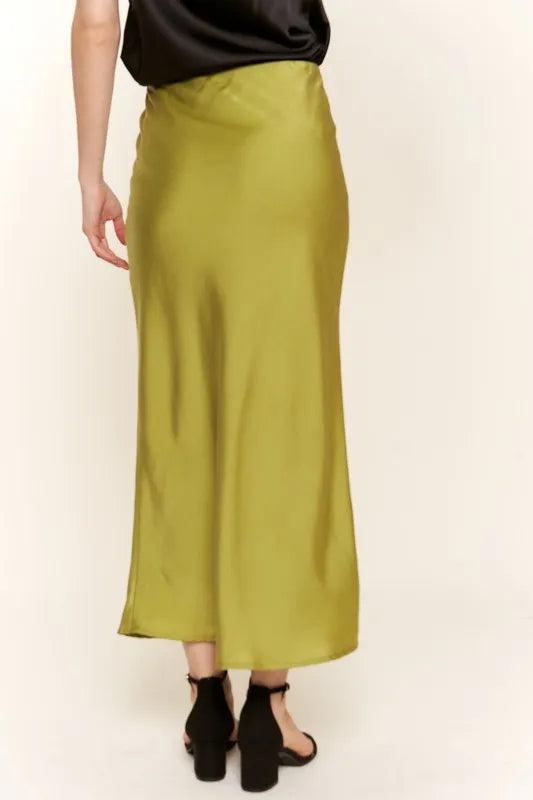 And The Why Satin Midi Skirt - Skirts by Trendsi | Available at Handbags Specialist Headquarter
