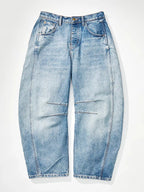 Wide Leg Relaxed Fit Jeans - Women / Jeans & Denim by Trendsi | Available at Handbags Specialist Headquarter