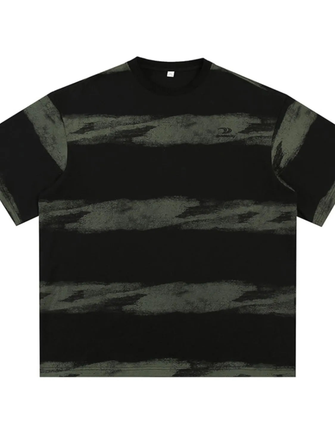 Men's Plus Size Basic style Round Neck Striped T-Shirt - Men's T-Shirt by Trendsi | Available at Handbags Specialist Headquarter