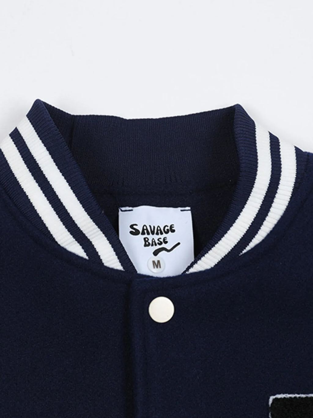 Men's Baseball Bomber Jacket with Patches - Men's jackets by Trendsi | Available at Handbags Specialist Headquarter