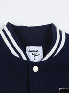 Men's Baseball Bomber Jacket with Patches - Men's jackets by Trendsi | Available at Handbags Specialist Headquarter