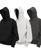 Men's Drop Shoulder Long Sleeve Hoodie with Pocket - Men's Sweatshirts by Trendsi | Available at Handbags Specialist Headquarter
