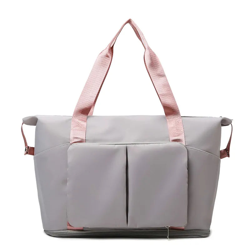 Oxford Cloth Multi Pocket Travel Bag - travel-bag by Trendsi | Available at Handbags Specialist Headquarter