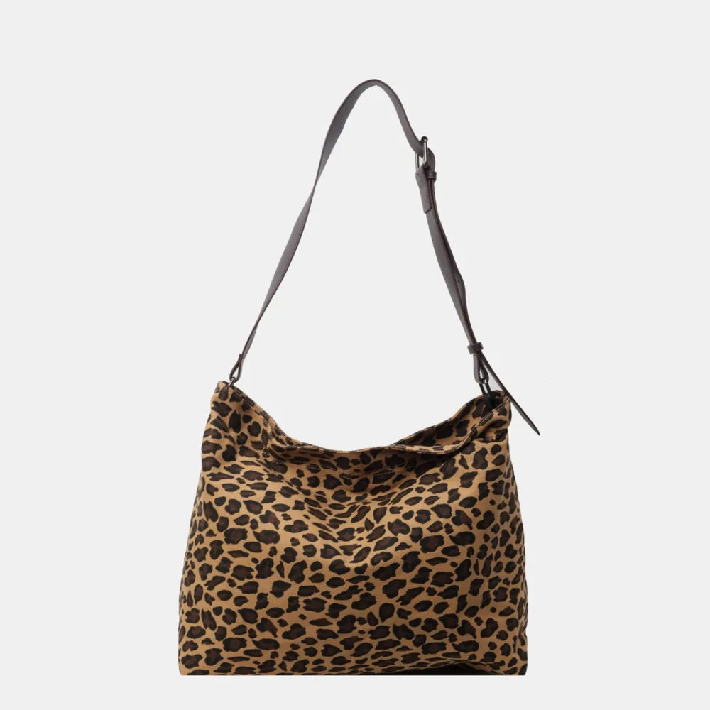Leopard Adjustable Strap Tote Bag - Tote Bag by Trendsi | Available at Handbags Specialist Headquarter