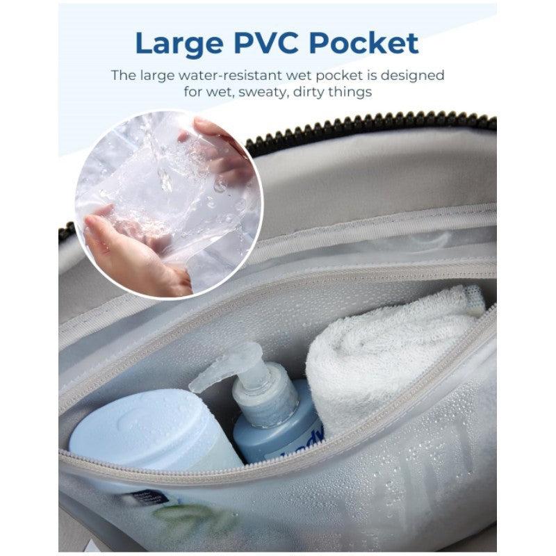 Travel bag large capacity luggage bag sports and fitness bag with toiletries bag compartment shoulder bag - Weekender Bag by eprolo | Available at Handbags Specialist Headquarter