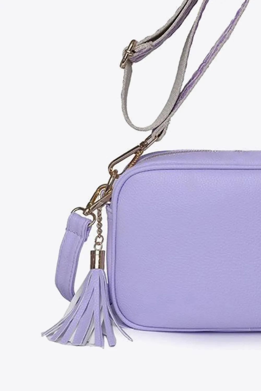 PU Leather Tassel Crossbody Bag - handbags by Trendsi | Available at Handbags Specialist Headquarter
