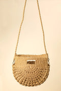Fame Braided Semi Circle Tote Bag - Tote Bag by Trendsi | Available at Handbags Specialist Headquarter