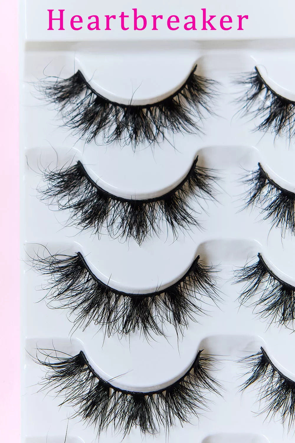 SO PINK BEAUTY Mink Eyelashes 5 Pairs - Sleepwear by Trendsi | Available at Handbags Specialist Headquarter