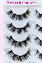 SO PINK BEAUTY Mink Eyelashes 5 Pairs - Sleepwear by Trendsi | Available at Handbags Specialist Headquarter