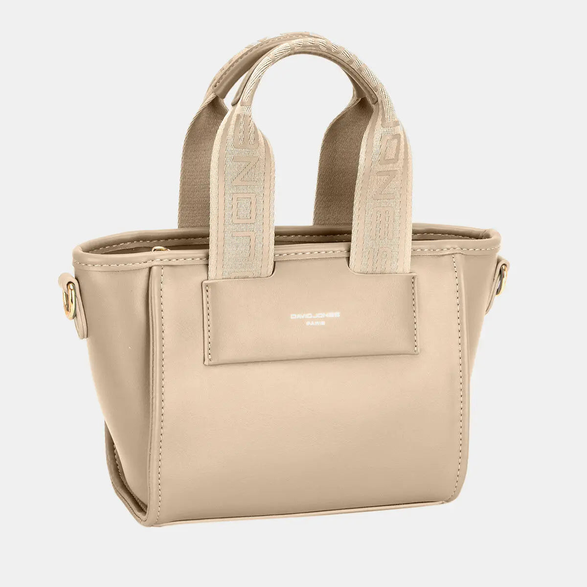 David Jones Small Handbag with Embossed Pattern Handles - Tote Bag by Trendsi | Available at Handbags Specialist Headquarter