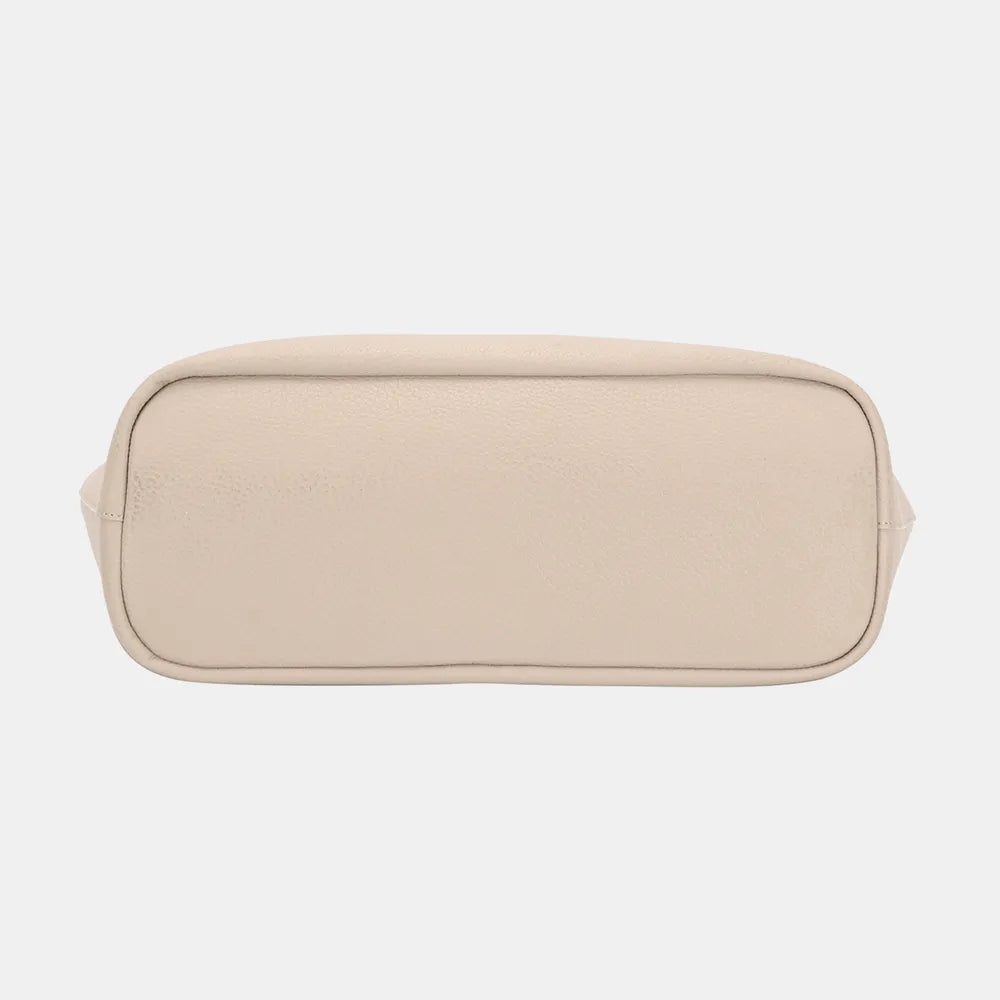 David Jones PU Leather Tote Bag - Tote Bag by Trendsi | Available at Handbags Specialist Headquarter