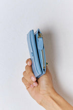 David Jones Texture PU Leather Mini Wallet - Wallets by Trendsi | Available at Handbags Specialist Headquarter