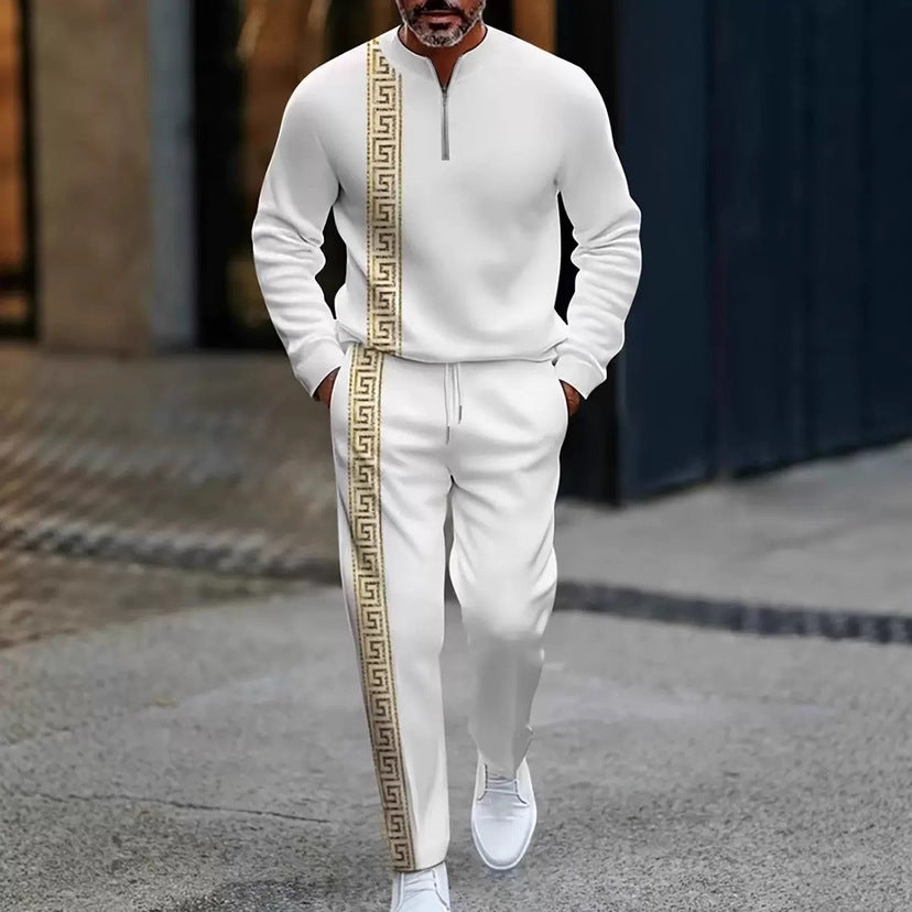 VersaFit Long-sleeve Polo & Pant Set