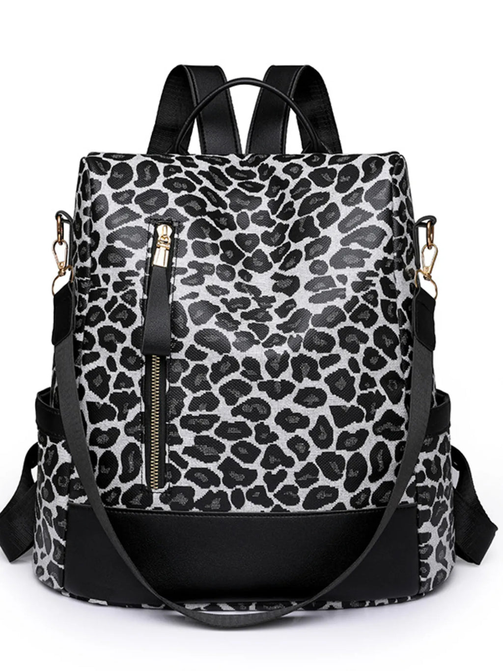 Leopard Print Backpack Bag - Leather Backpack Bag by Trendsi | Available at Handbags Specialist Headquarter