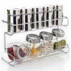 FlavorGlas Spice Jar Set - Elegant & Practical - decor by Trendsi | Available at Handbags Specialist Headquarter