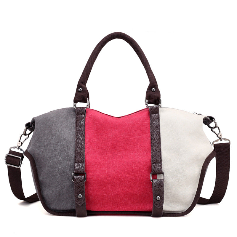 UrbanChic Canvas Carryall Handbag
