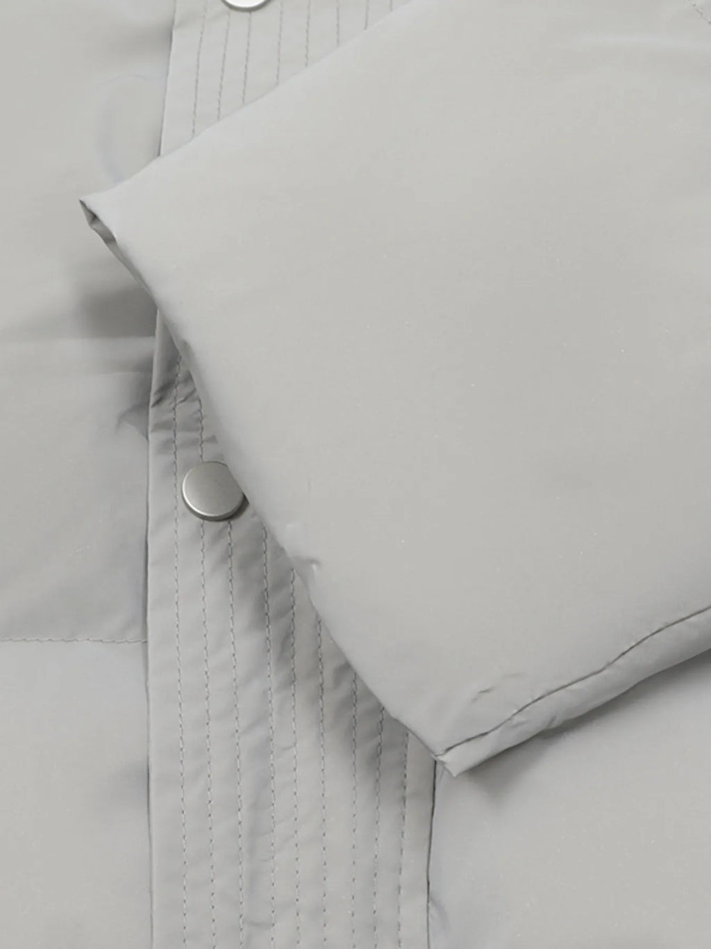 Men's Full Size Quilted Long Sleeve Puffer Jacket Plus Size - Men's jackets by Trendsi | Available at Handbags Specialist Headquarter