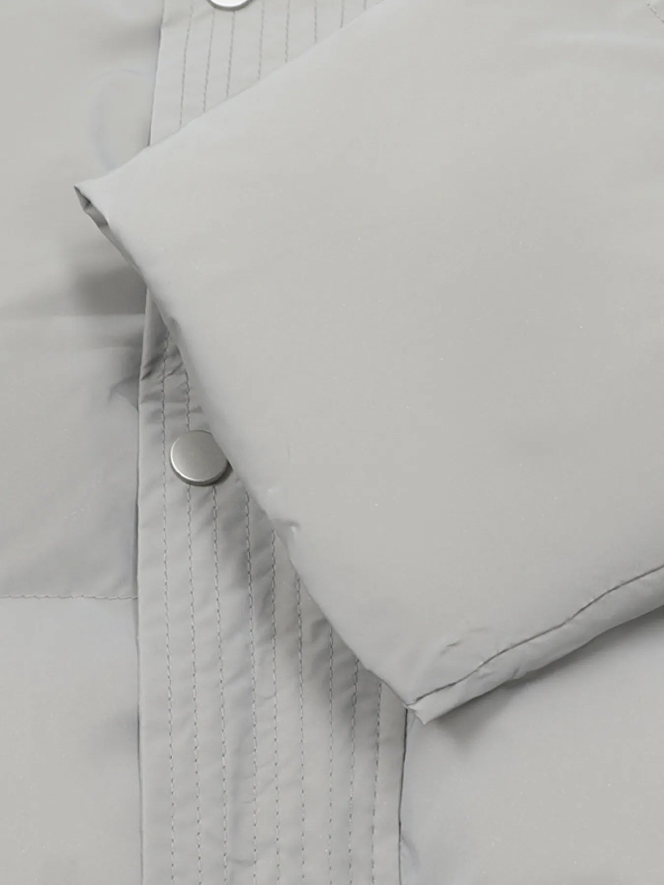 Men's Full Size Quilted Long Sleeve Puffer Jacket Plus Size - Men's jackets by Trendsi | Available at Handbags Specialist Headquarter