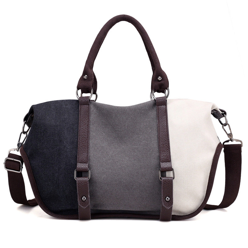 UrbanChic Canvas Carryall Handbag