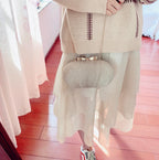 Frosted Crossbody Clutch Bag