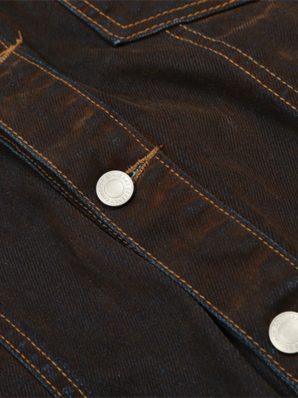 Men's Button Up Long Sleeve Denim Jacket - Men's jackets by Trendsi | Available at Handbags Specialist Headquarter