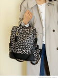 Leopard Print Backpack Bag - Leather Backpack Bag by Trendsi | Available at Handbags Specialist Headquarter