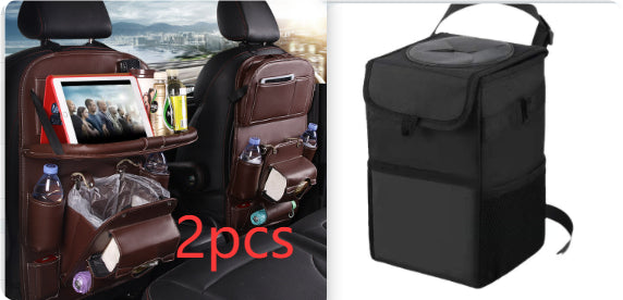 RoadMate PU Leather Seat Back Organizer - Decor by Trendsi | Available at Handbags Specialist Headquarter