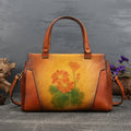 Vintage leather handbag