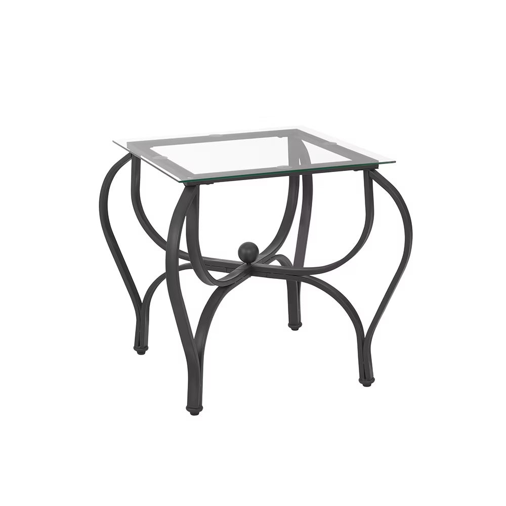 TriGlass Chic: Sleek 3-Piece Coffee Table Set - decor by Trendsi | Available at Handbags Specialist Headquarter