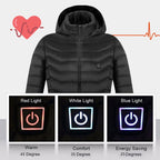 FrostGuard USB Heated Vest - Men's Thermal Zip-Up