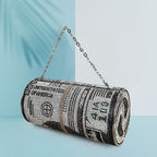 Crystal Diamond Evening Clutch Bag for Women