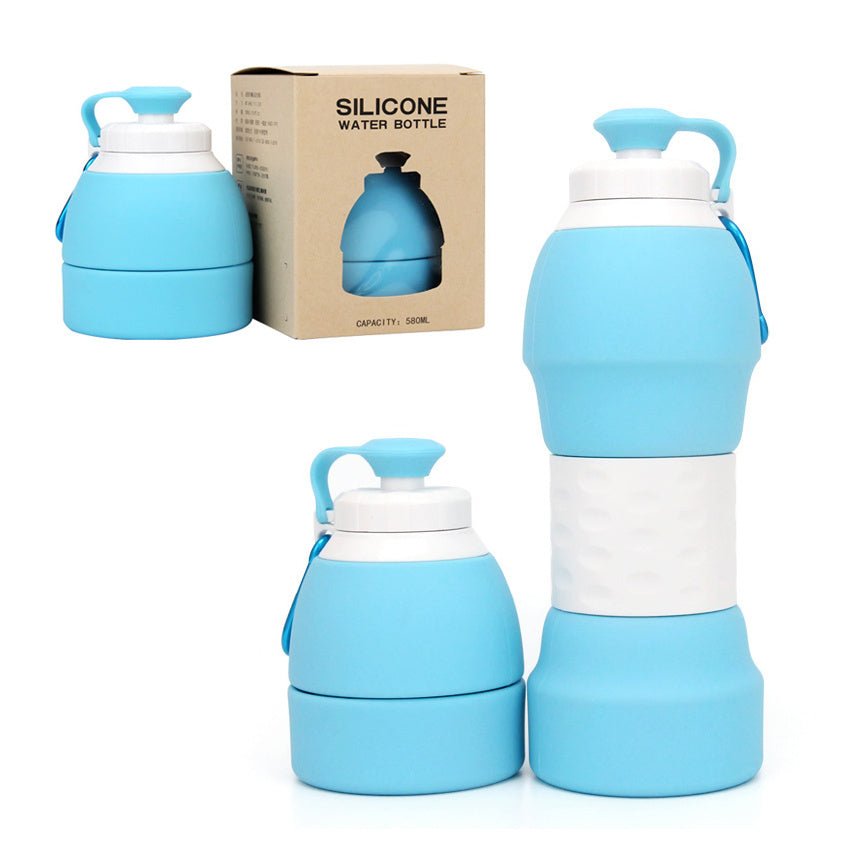 FlexiSip Silicone Water Bottle - water bottle by Trendsi | Available at Handbags Specialist Headquarter