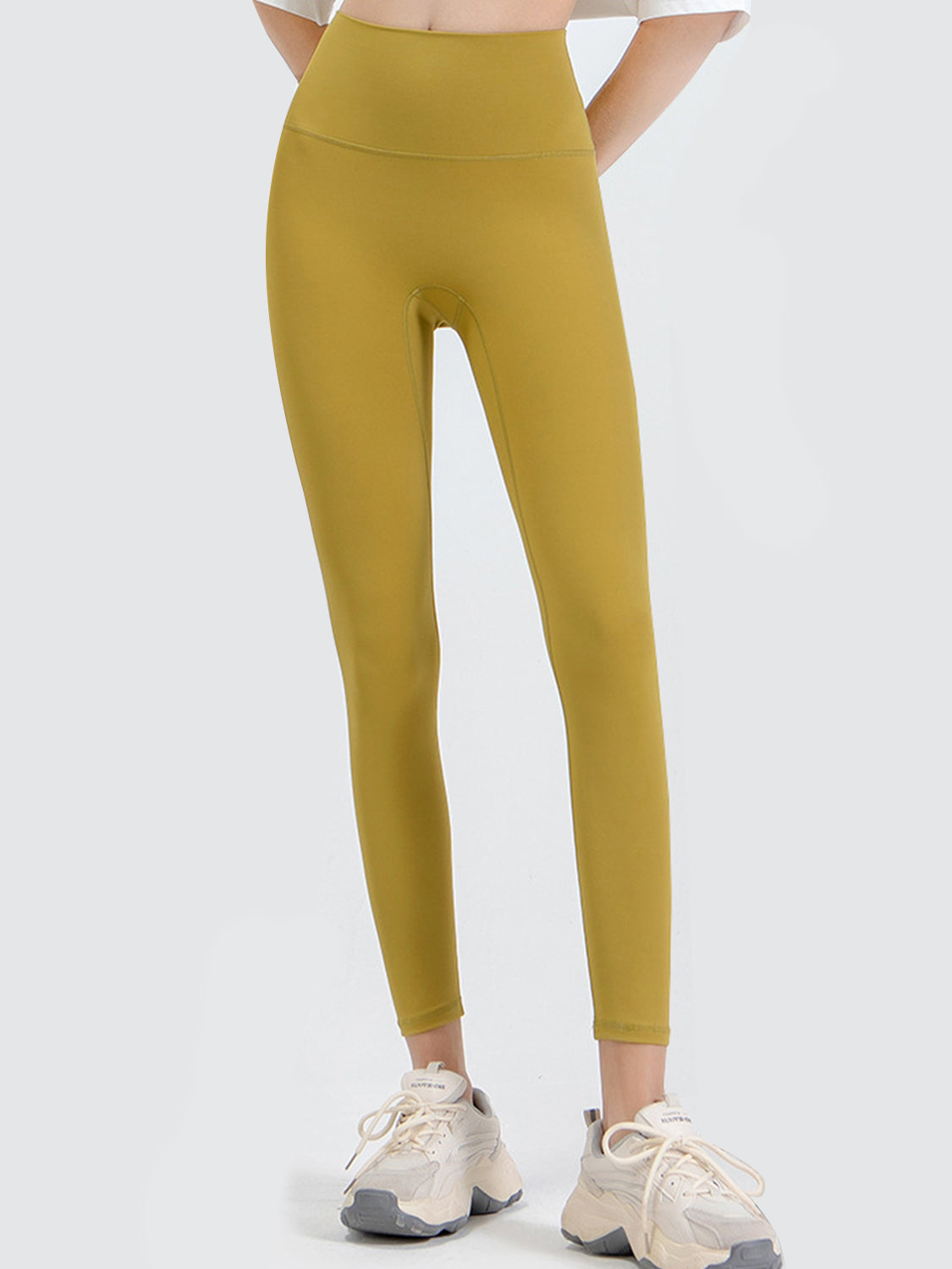 Wide Waistband Sports Leggings - Leggings by Trendsi | Available at Handbags Specialist Headquarter