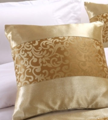 Golden Jade Luxe: Modern Bed Ensemble