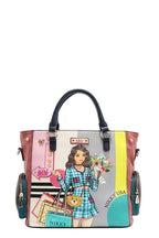 Nicole Lee USA Eco-Leather Handbag with Side Pockets - Tote Bag by Trendsi | Available at Handbags Specialist Headquarter