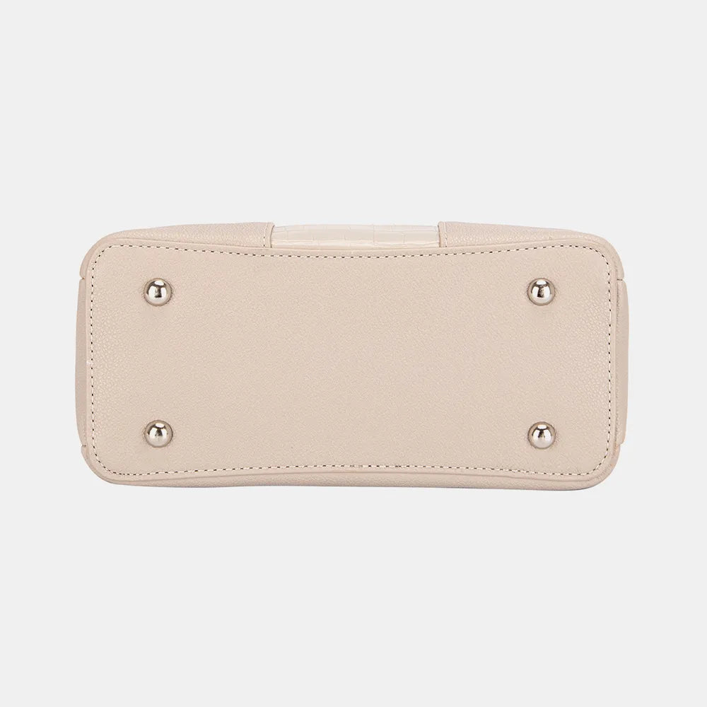 David Jones PU Leather Crossbody Bag - Crossbody Bag by Trendsi | Available at Handbags Specialist Headquarter