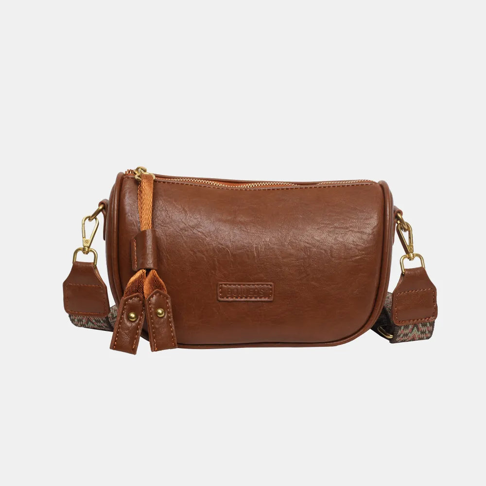 PU Leather Shoulder Bag - Crossbody Bag by Trendsi | Available at Handbags Specialist Headquarter